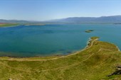 Полуостров, вид с г.Каменюха